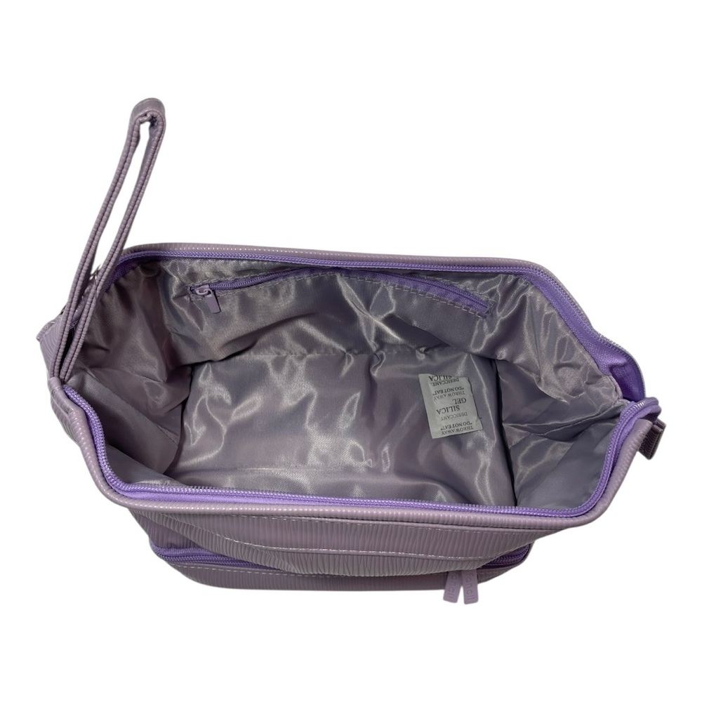 Fancii Macy Bag 2 In 1 Makeup Pink Zippers MSRP $46 - Picture 2 of 9